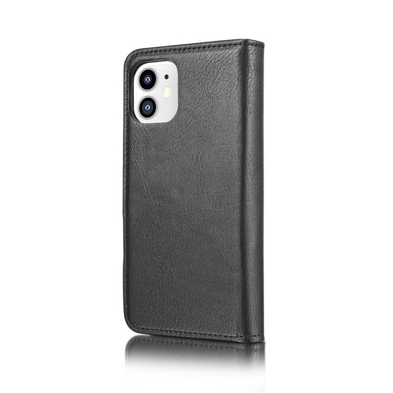 Hoesje Folio-hoesje voor iPhone 12 Mini Dg. Ming Afneembaar