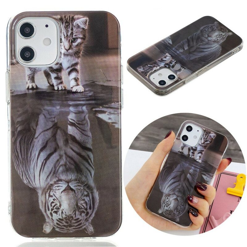 Hoesje voor iPhone 12 Mini Ernest De Tijger