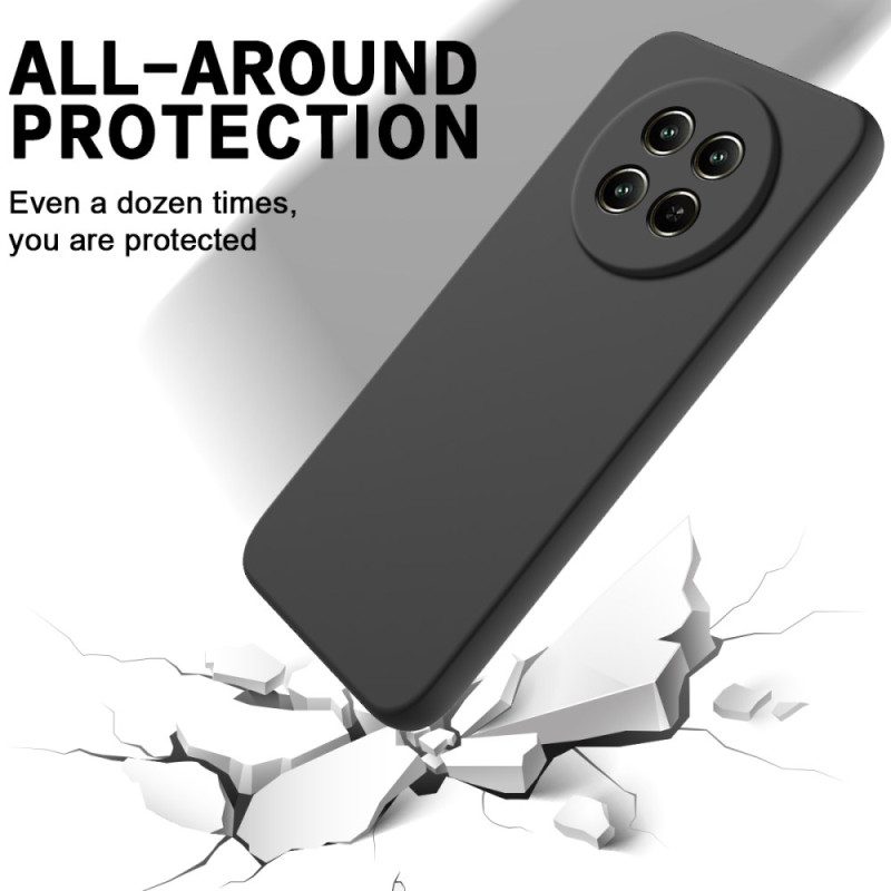 Case Hoesje Realme 12 / 12x 5g Telefoonhoesje Vloeibare Siliconen Band