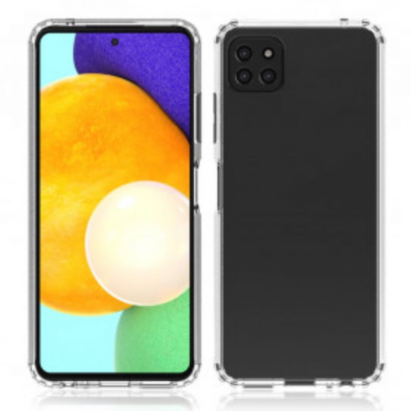 Telefoonhoesje voor Samsung Galaxy A22 5G Naadloze Versterkte Hoeken
