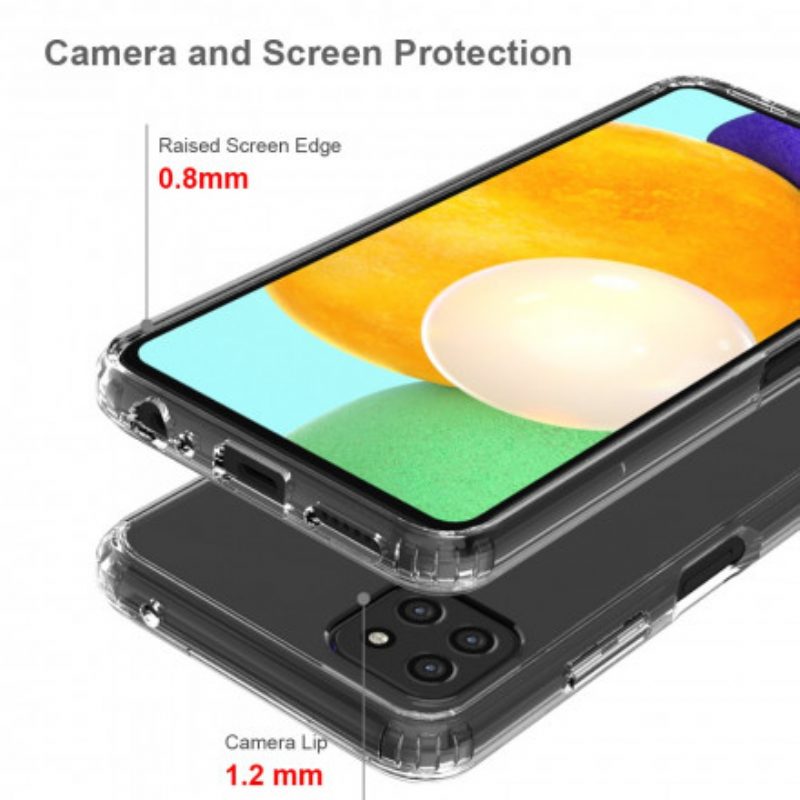 Telefoonhoesje voor Samsung Galaxy A22 5G Naadloze Versterkte Hoeken