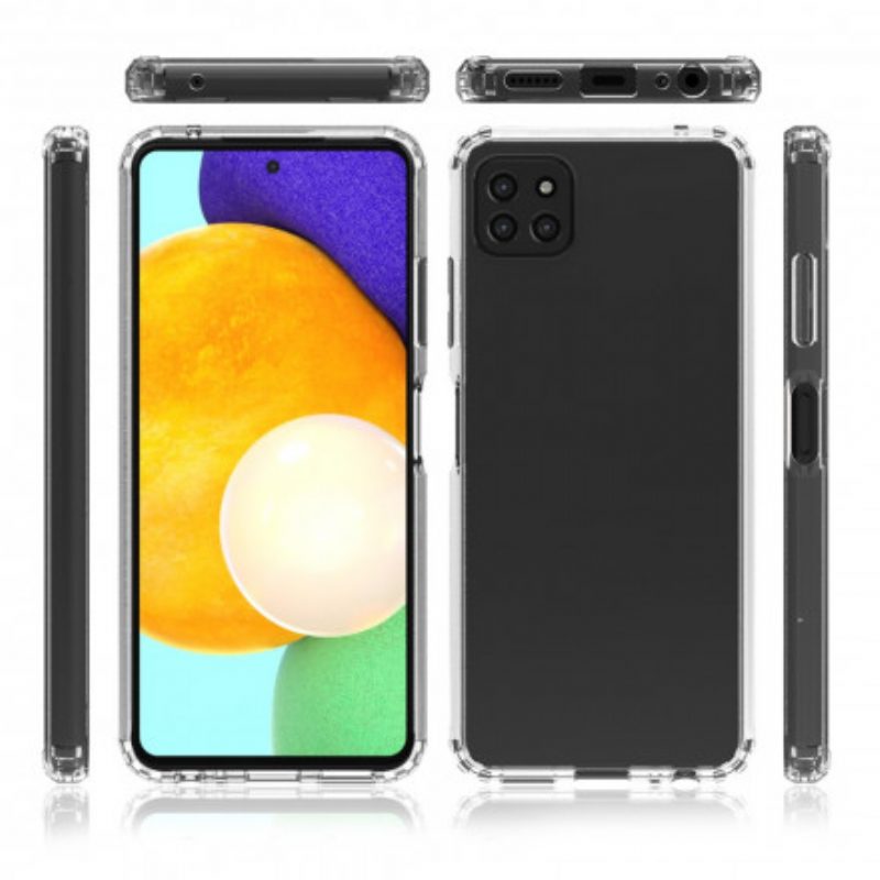 Telefoonhoesje voor Samsung Galaxy A22 5G Naadloze Versterkte Hoeken