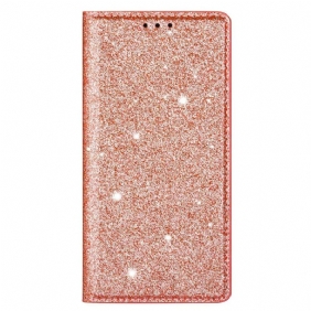 Bescherming Hoesje voor Xiaomi 13 Folio-hoesje Paillettenstijl