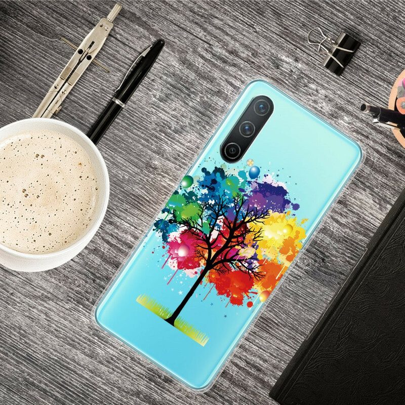 Hoesje voor OnePlus Nord CE 5G Naadloze Aquarel Boom