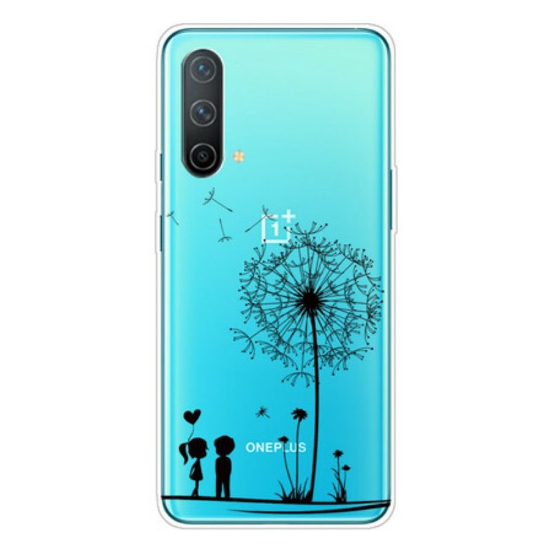 Hoesje voor OnePlus Nord CE 5G Paardebloem Liefde