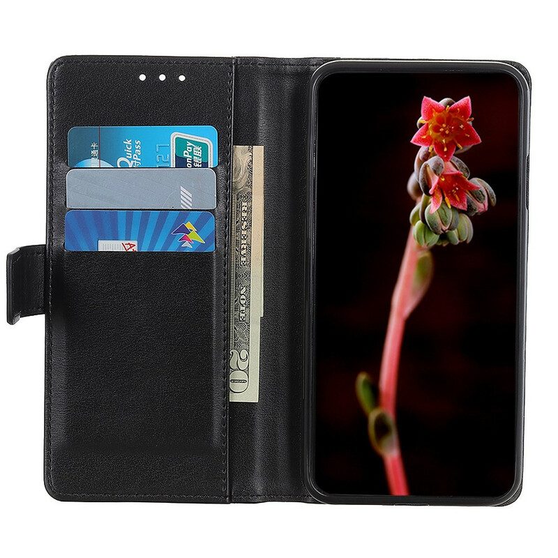 Folio-hoesje voor Sony Xperia 5 II Gespleten Leerstijl