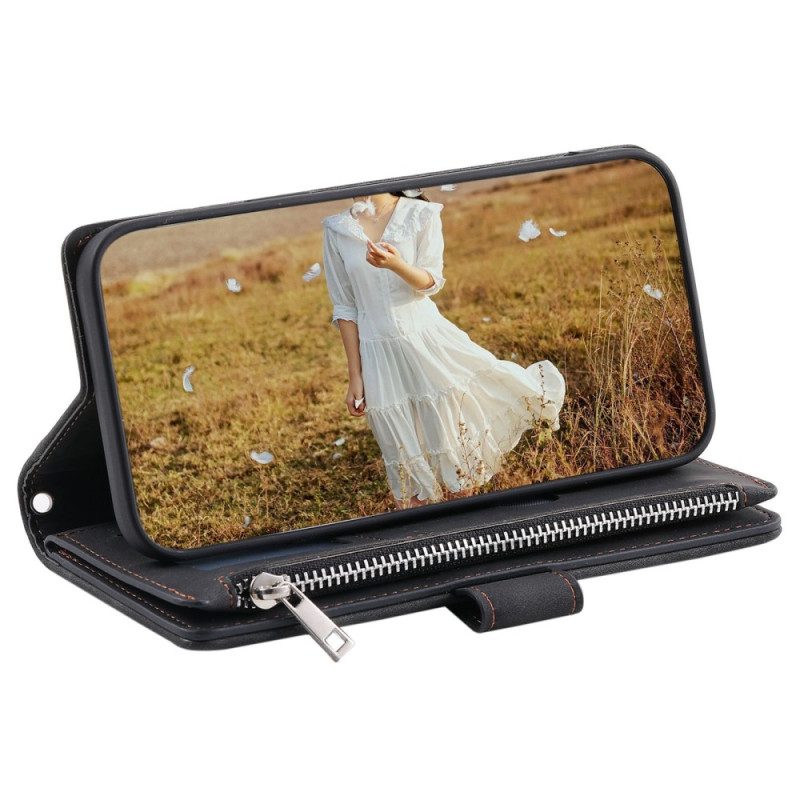 Folio-hoesje voor Samsung Galaxy A23 5G Portemonnee Leren Geoptimaliseerde Portfoliofuncties