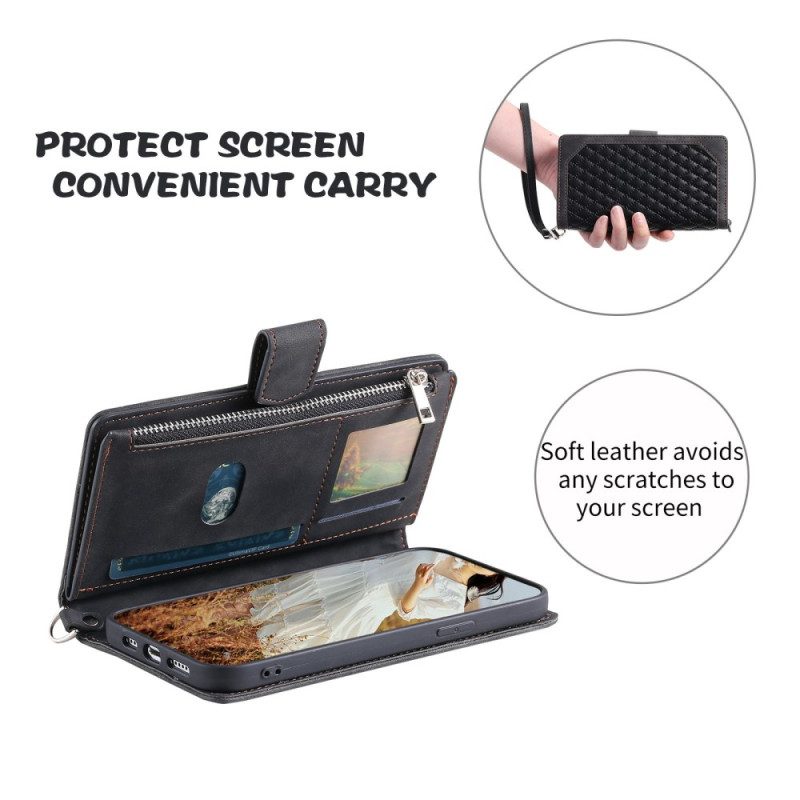 Folio-hoesje voor Samsung Galaxy A23 5G Portemonnee Leren Geoptimaliseerde Portfoliofuncties