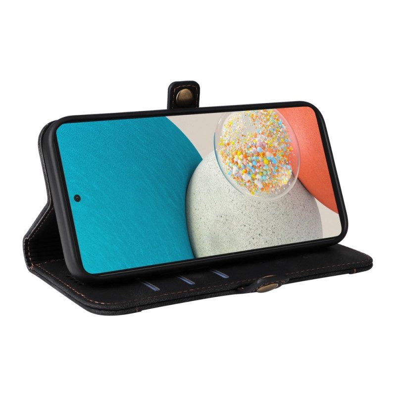 Folio-hoesje voor Samsung Galaxy A23 5G Voorste Kaarthouder
