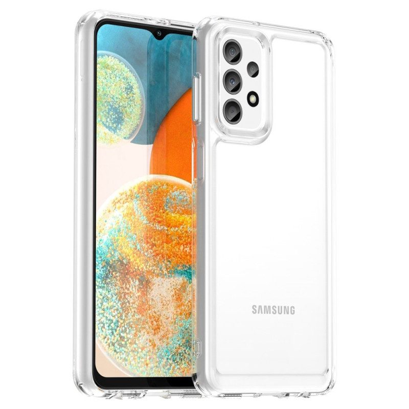 Hoesje voor Samsung Galaxy A23 5G Transparante Candy-serie