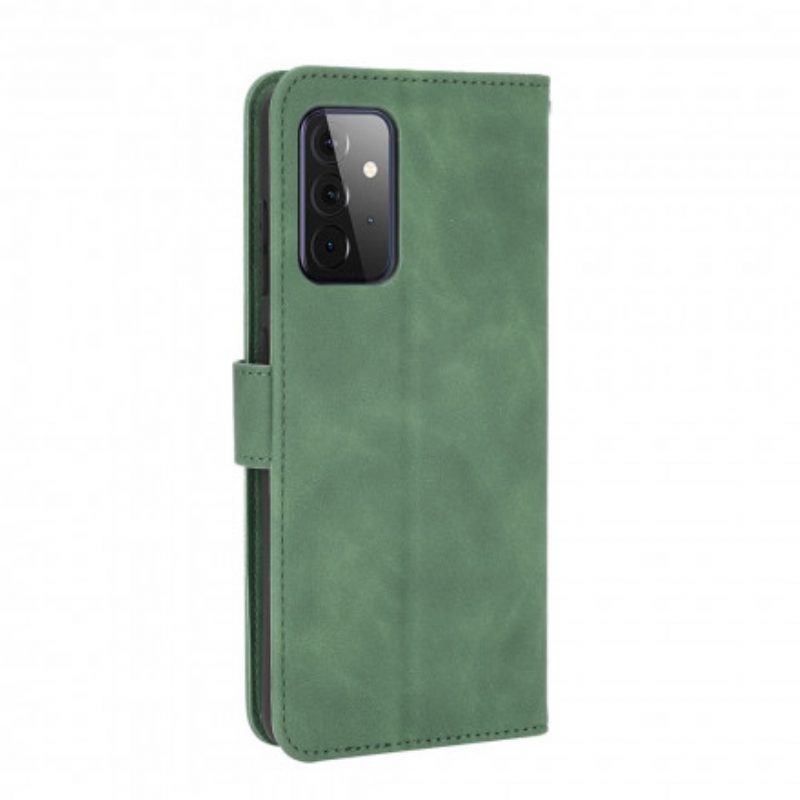 Leren Hoesje voor Samsung Galaxy A72 4G / A72 5G Aanraking Van De Huid