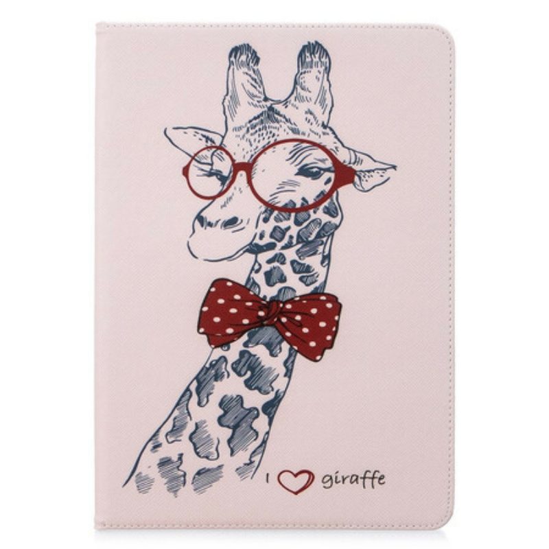 Cover voor iPad 10.2" (2020) (2019) Slimme Giraf