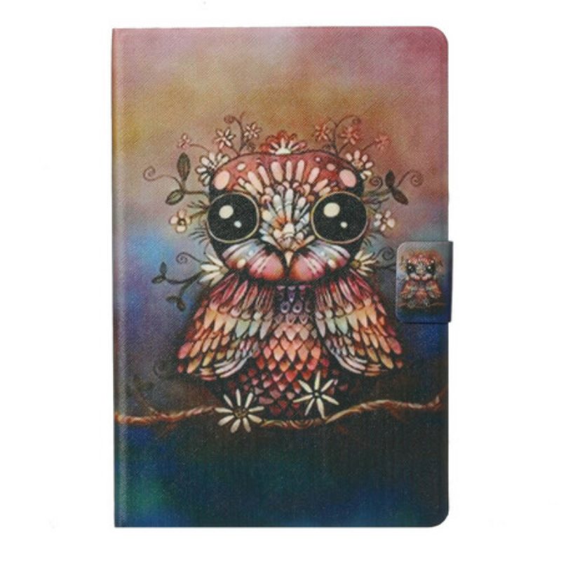 Folio-hoesje voor iPad 10.2" (2020) (2019) Artistieke Uil