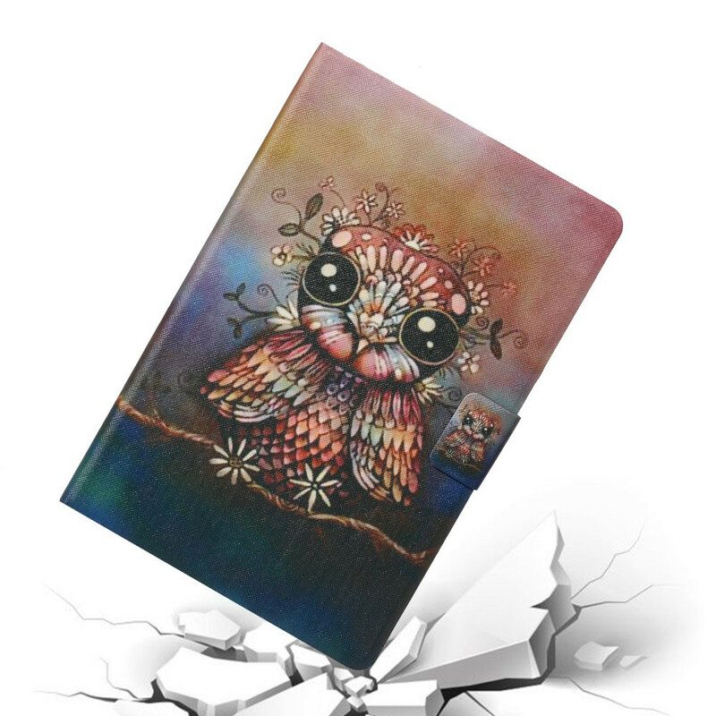 Folio-hoesje voor iPad 10.2" (2020) (2019) Artistieke Uil