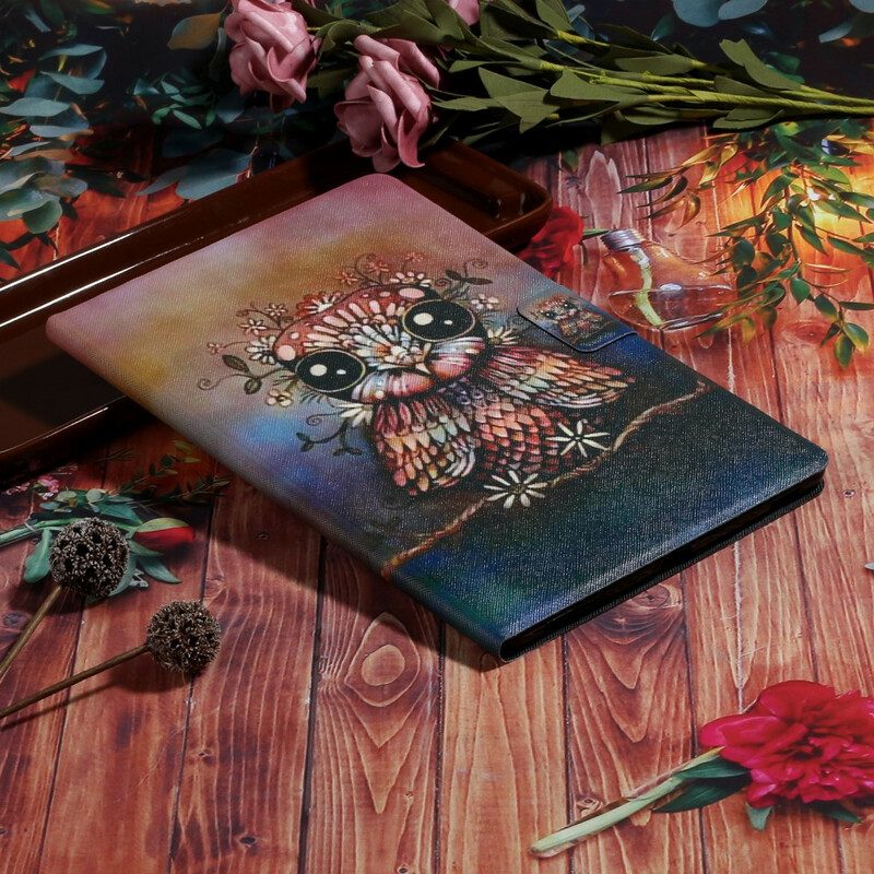 Folio-hoesje voor iPad 10.2" (2020) (2019) Artistieke Uil