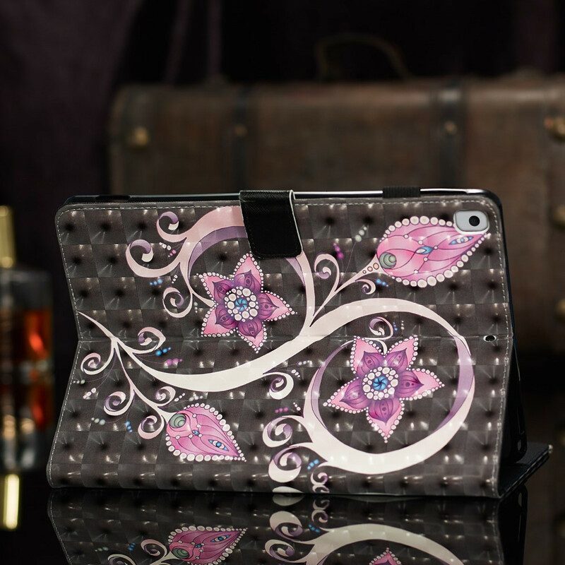 Folio-hoesje voor iPad 10.2" (2020) (2019) Bloemen