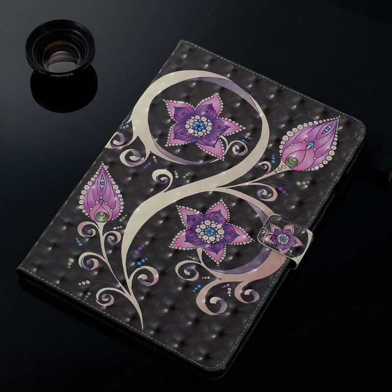 Folio-hoesje voor iPad 10.2" (2020) (2019) Bloemen