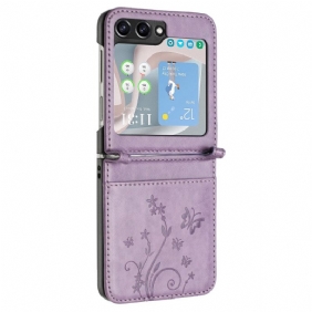 Hoesje Samsung Galaxy Z Flip 6 Vlinders En Bloemen