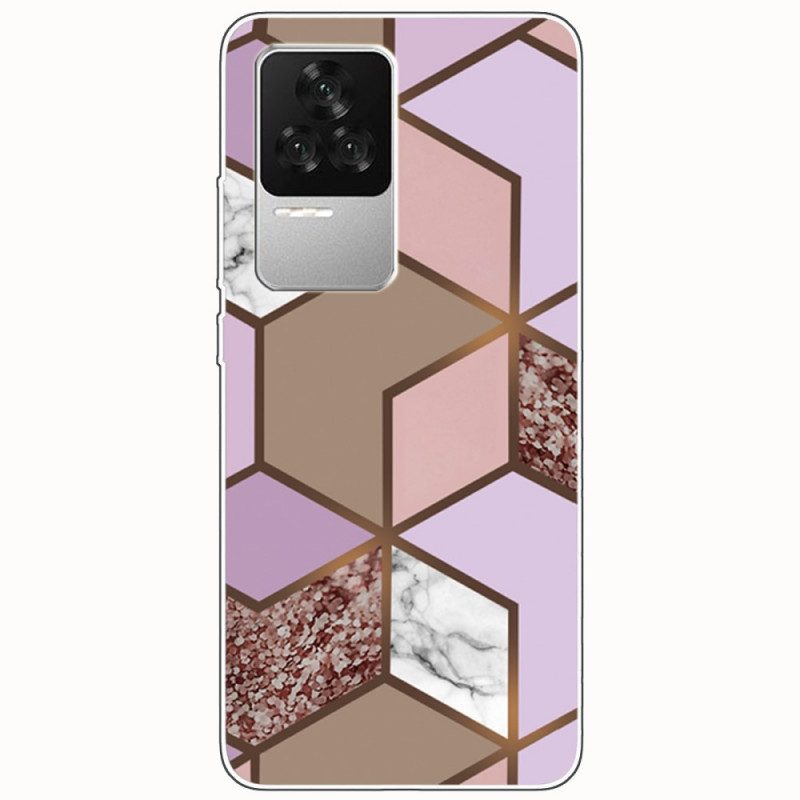 Hoesje voor Poco F4 Marmer