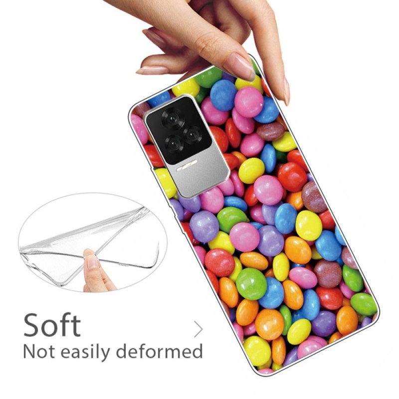 Hoesje voor Poco F4 Siliconen Snoep