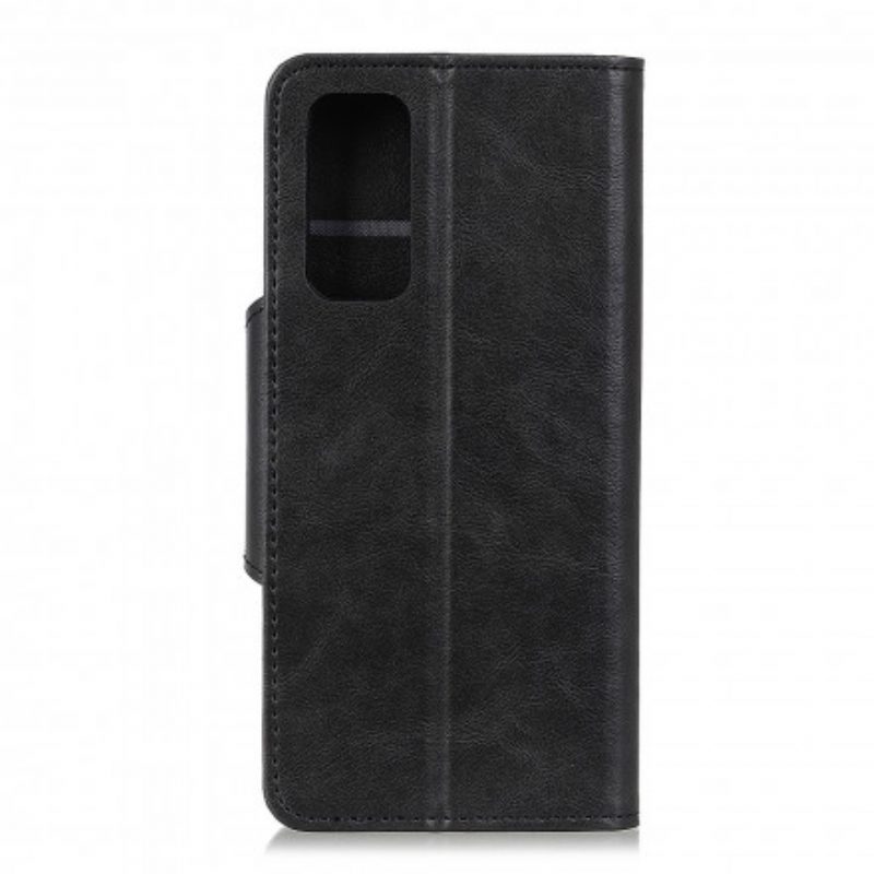 Folio-hoesje voor OnePlus 9 Pro Decoratieve Knoop Van Imitatieleer
