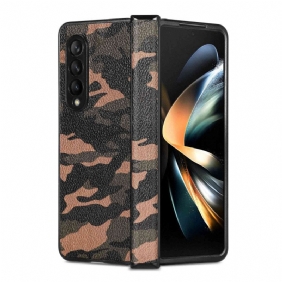 Telefoonhoesje voor Samsung Galaxy Z Fold 4 Camouflage