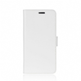 Leren Hoesje voor Samsung Galaxy A41 Fijn Leereffect