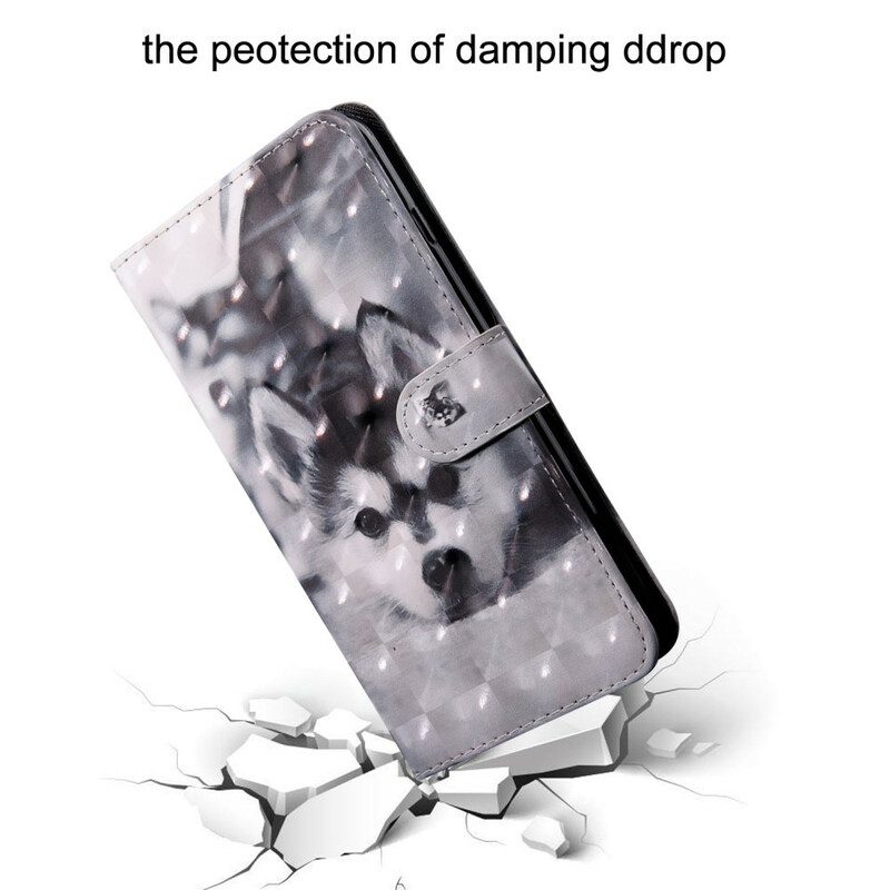 Leren Hoesje voor Samsung Galaxy S21 5G Gustaaf De Hond