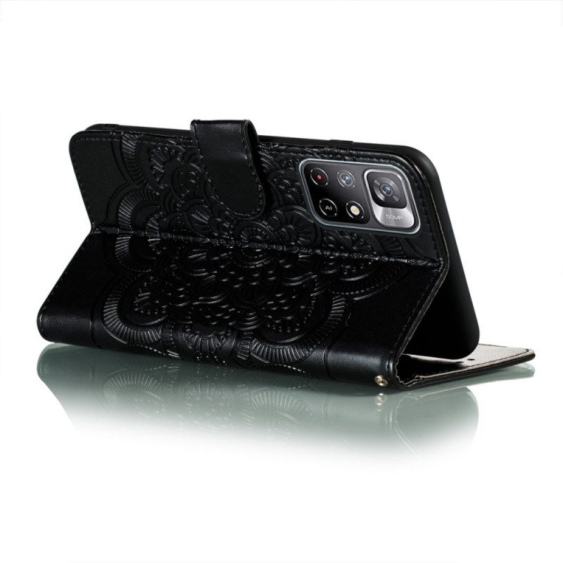 Folio-hoesje voor Poco M4 Pro 5G Volledige Mandala