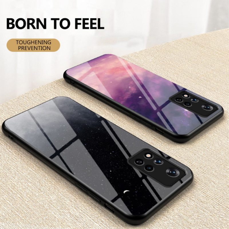 Hoesje voor Poco M4 Pro 5G Schoonheid Gehard Glas