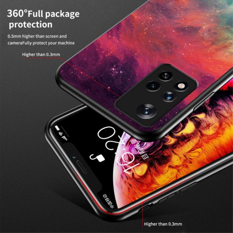 Hoesje voor Poco M4 Pro 5G Schoonheid Gehard Glas