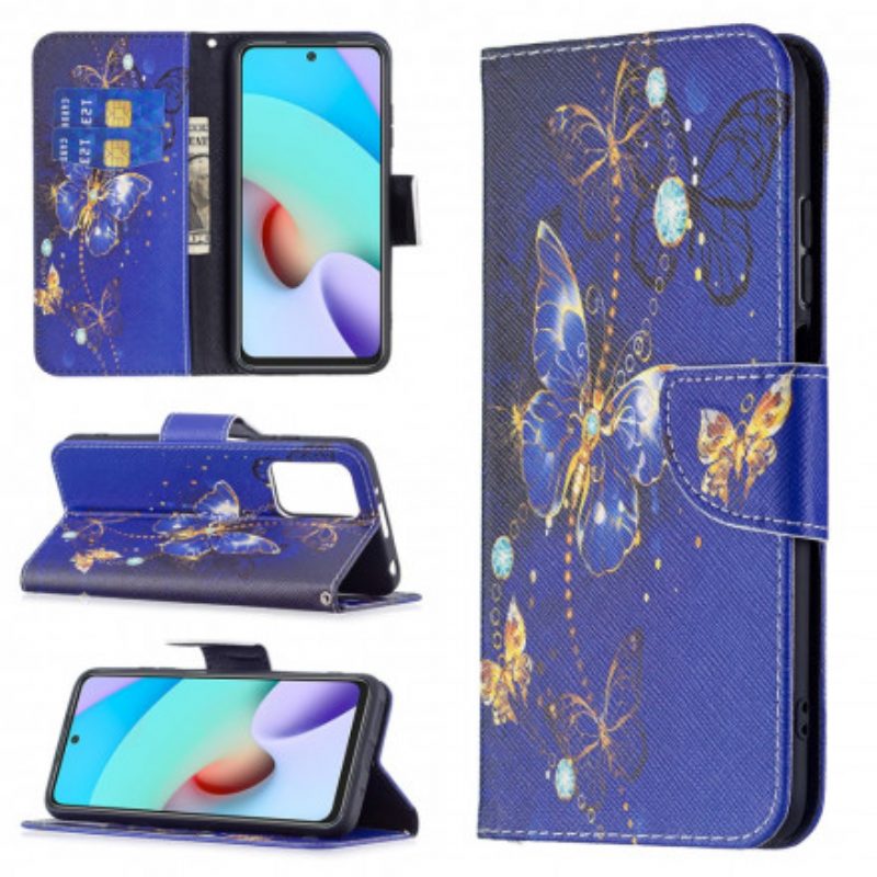 Folio-hoesje voor Xiaomi Redmi 10 Ongelooflijke Vlinders