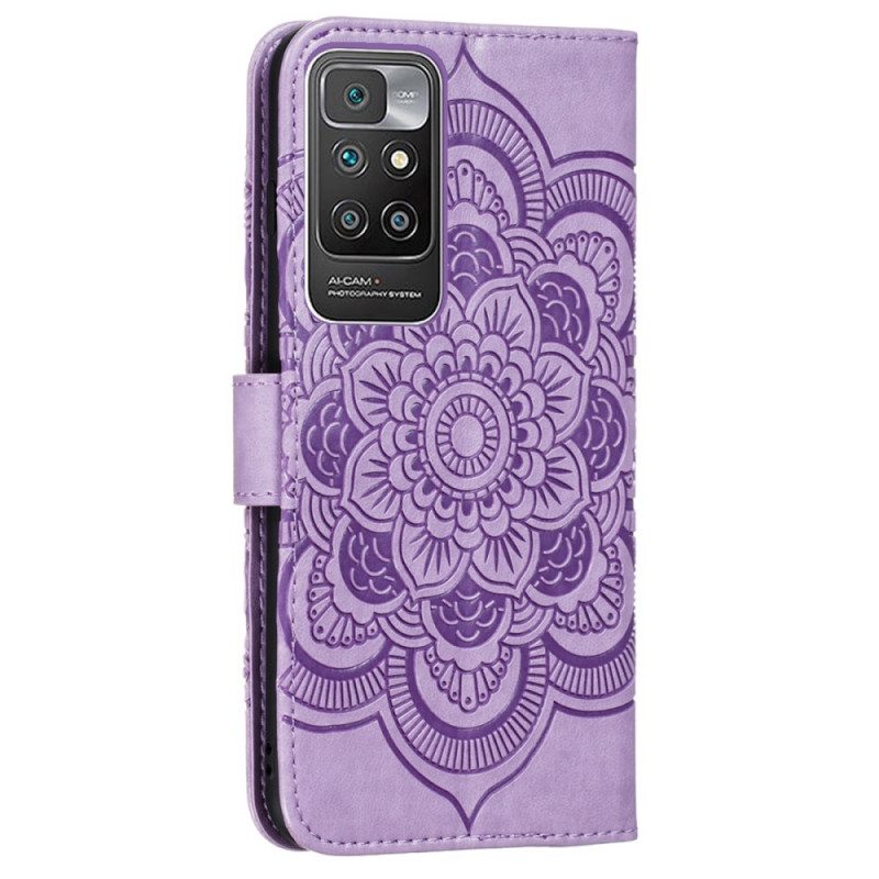 Folio-hoesje voor Xiaomi Redmi 10 Volledige Mandala
