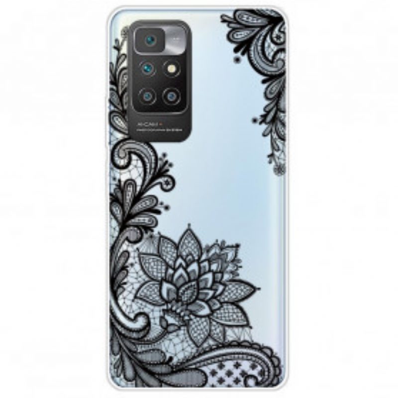 Hoesje voor Xiaomi Redmi 10 Fijne Kant