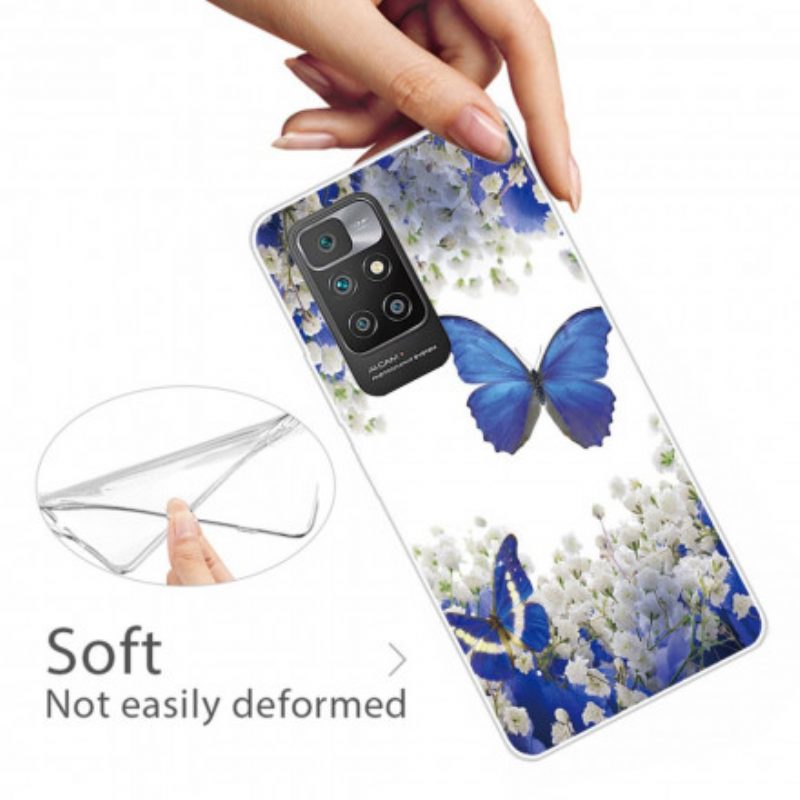 Hoesje voor Xiaomi Redmi 10 Vlucht Van Vlinders