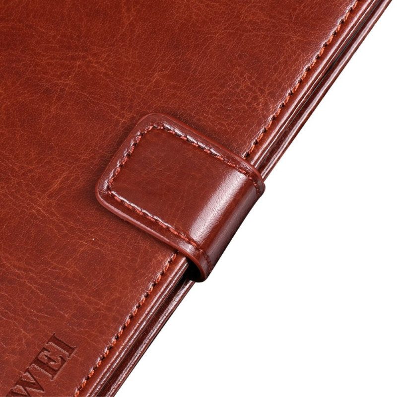 Folio-hoesje voor Honor Magic 4 Pro Idewei Lederen Stijl
