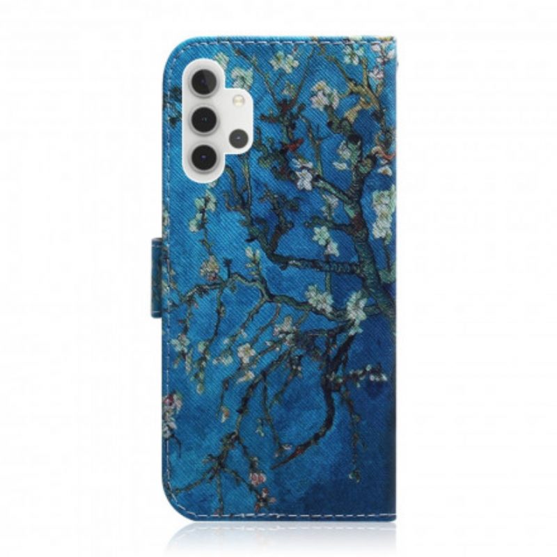 Folio-hoesje voor Samsung Galaxy A32 5G Bloeiende Boomtak