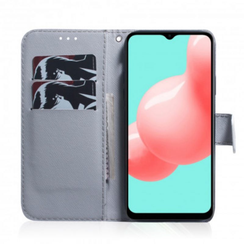 Folio-hoesje voor Samsung Galaxy A32 5G Bloeiende Boomtak