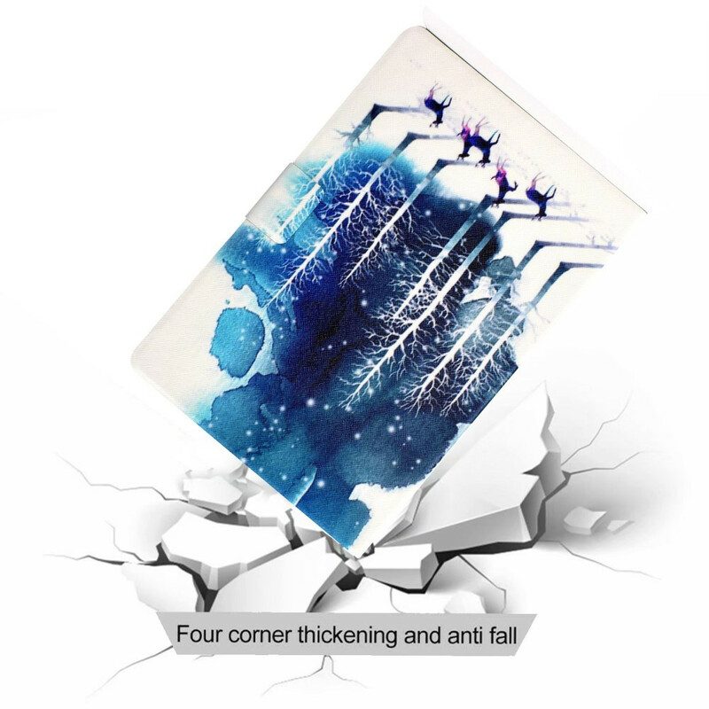 Folio-hoesje voor Samsung Galaxy Tab S8 / Tab S7 Winter