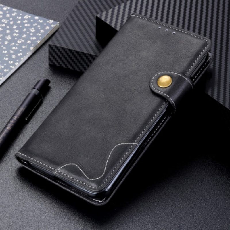 Folio-hoesje voor Sony Xperia 5 III Artistieke Knoop En Naden