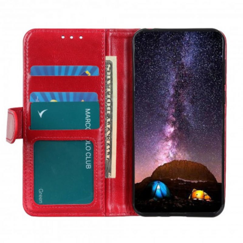 Folio-hoesje voor Sony Xperia 5 III Finesse Van Kunstleer
