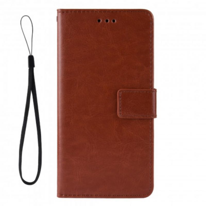 Folio-hoesje voor Sony Xperia 5 III Flitsend Kunstleer