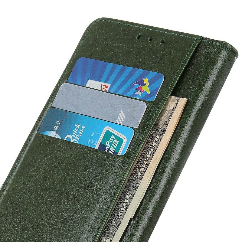 Folio-hoesje voor iPhone 12 / 12 Pro Elegante Sluiting Van Kunstleer