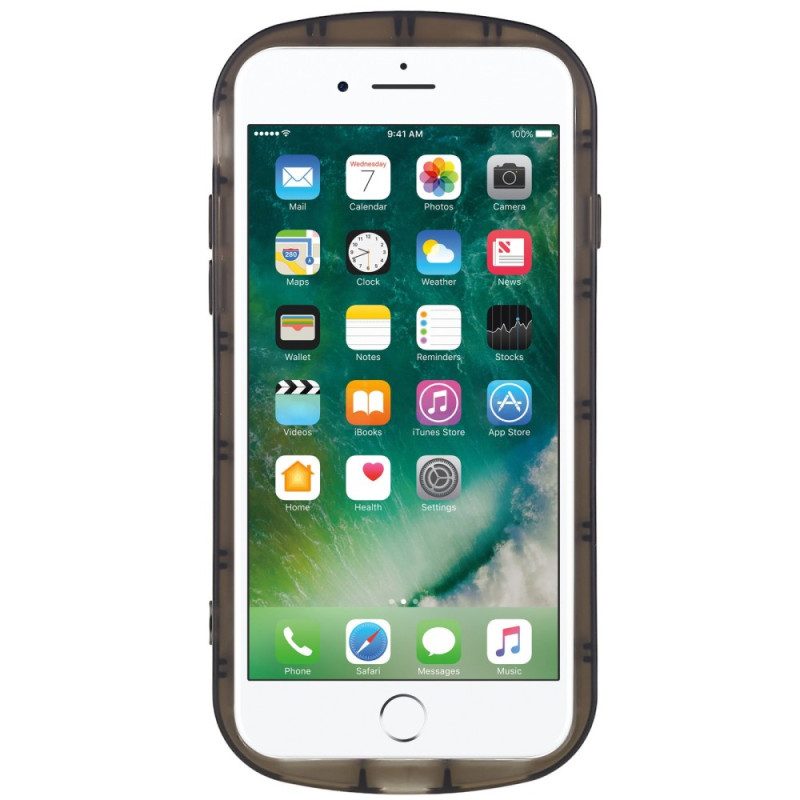 Hoesje voor iPhone SE 3 / SE 2 / 8 / 7 Doorschijnend Getint