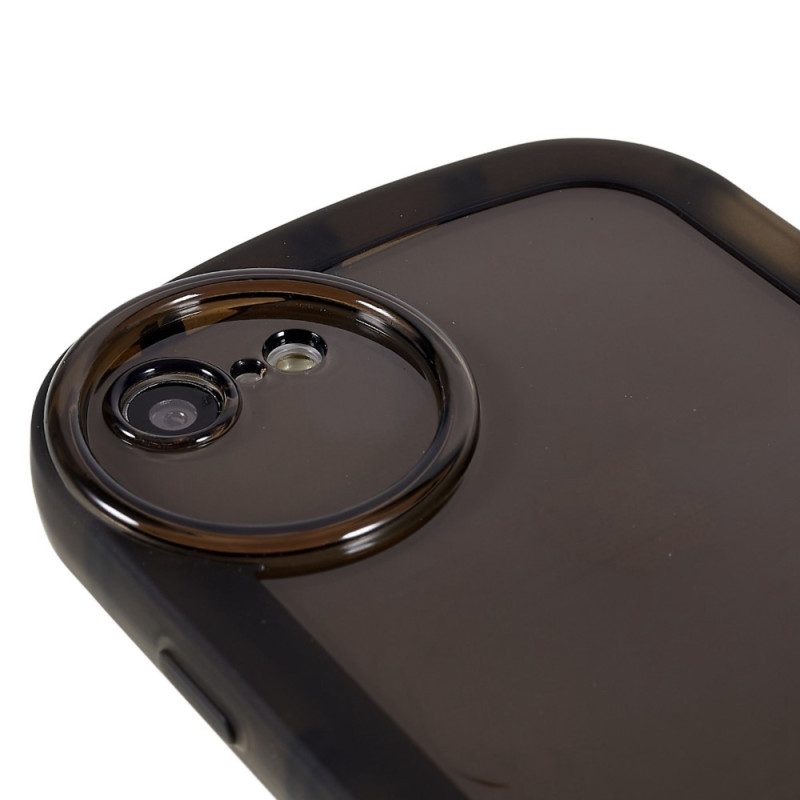 Hoesje voor iPhone SE 3 / SE 2 / 8 / 7 Doorschijnend Getint