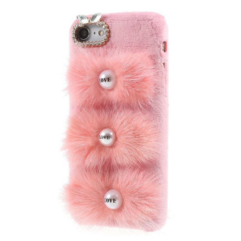 Telefoonhoesje voor iPhone SE 3 / SE 2 / 8 / 7 Houd Van Bont