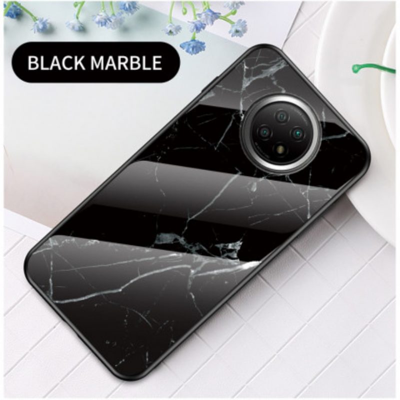Hoesje voor Xiaomi Redmi Note 9 5G Premium Kleuren Gehard Glas