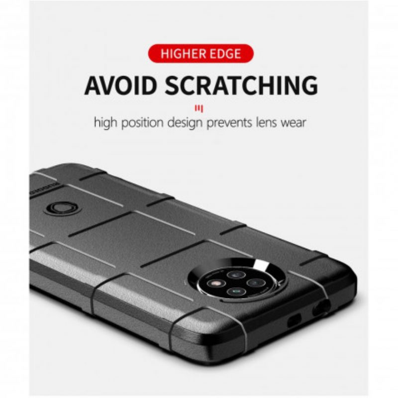 Hoesje voor Xiaomi Redmi Note 9 5G Robuust Schild