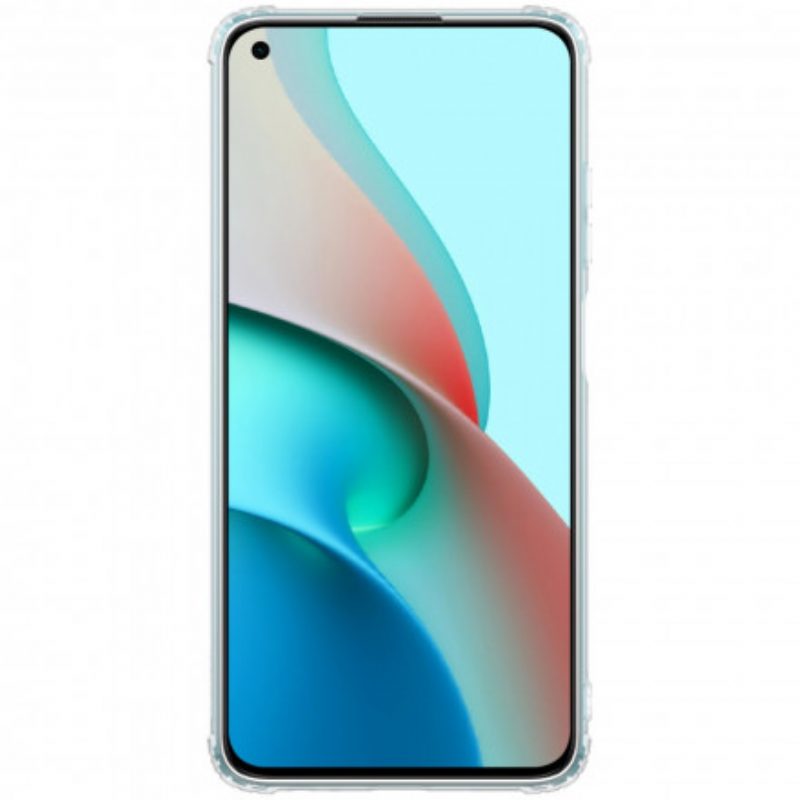 Hoesje voor Xiaomi Redmi Note 9 5G Versterkte Transparante Nillkin