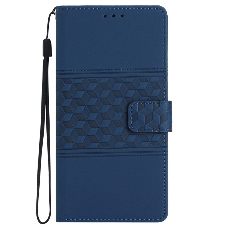 Folio-hoesje iPhone 16 Pro Max Telefoonhoesje Bandfries